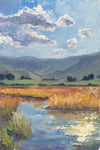 Sunset Cattails